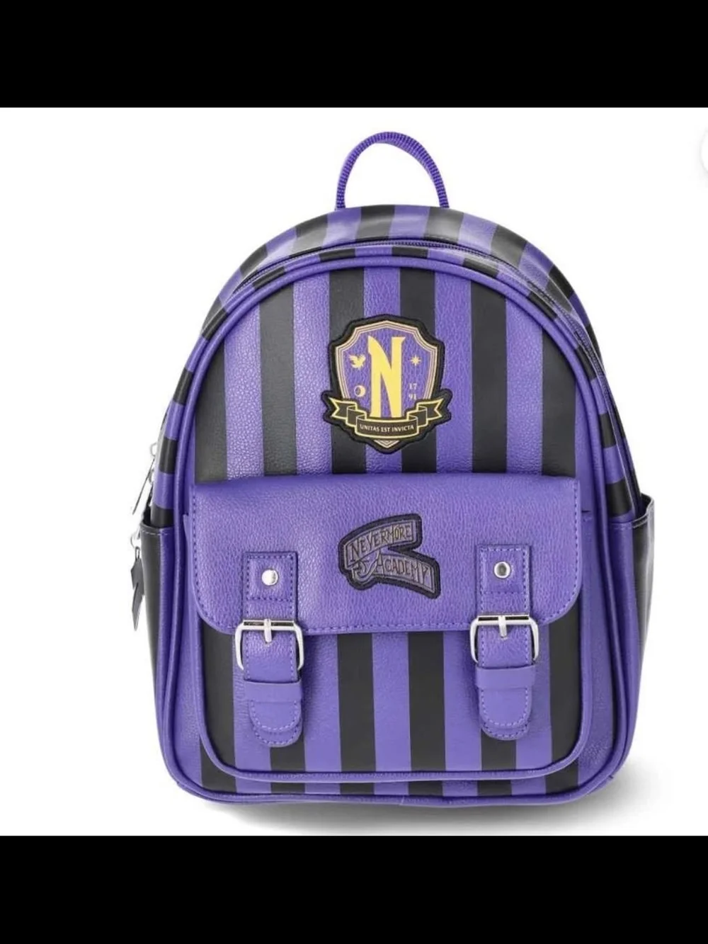 BNWT Wednesday Addams 'Nevermore Academy' Backpack